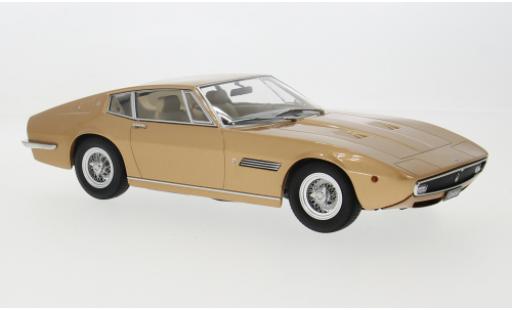 Maserati Ghibli 1/18 KK Scale Coupe gold 1969 1:18 diecast model cars