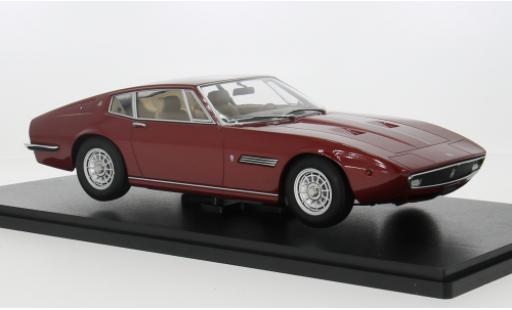 Diecast model cars Maserati Ghibli 1/18 KK Scale Coupe rot 1969 1:18 Maserati Ghibli 1/18 KK Scale Coupe rot 1969 1:18 diecast model cars
