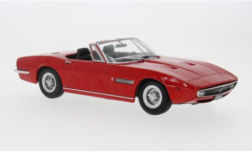 Diecast model cars Maserati Ghibli 1/18 KK Scale Spyder rot 1970 1:18 Maserati Ghibli 1/18 KK Scale Spyder rot 1970 1:18 diecast model cars