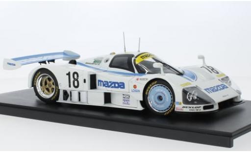 Mazda 787B 1/18 KK Scale No.18 speed Co. Ltd. 24h Le Mans 1991 1:18 diecast model cars