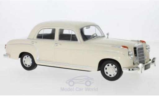 Diecast model cars Mercedes 220 1/18 KK Scale S Limousine (W180 II) beige 1956 Mercedes 220 1/18 KK Scale S Limousine (W180 II) beige 1956 diecast model cars