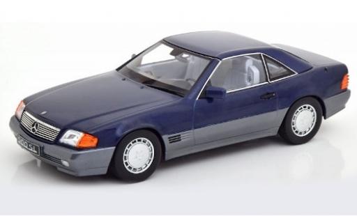 Mercedes 500 1/18 KK Scale SL (R129) metallic blue 1993 diecast model cars