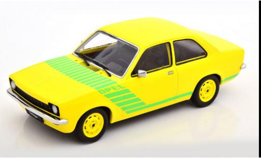 Diecast model cars Opel Kadett 1/18 KK Scale C Swinger yellow/green 1973 Opel Kadett 1/18 KK Scale C Swinger yellow/green 1973 diecast model cars