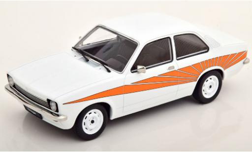 Diecast model cars Opel Kadett 1/18 KK Scale C Swinger white/orange 1973 Opel Kadett 1/18 KK Scale C Swinger white/orange 1973 diecast model cars