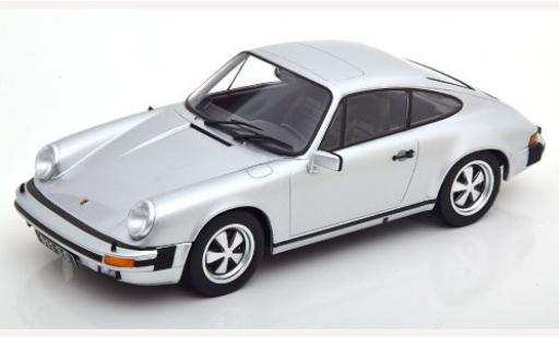 Porsche 930 1/18 KK Scale 911 Carrera 3.0 Coupe grey 1977 diecast model cars