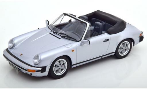 Porsche 930 1/18 KK Scale 911 Carrera 3.2 Cabrio grey 1988 250.000 diecast model cars