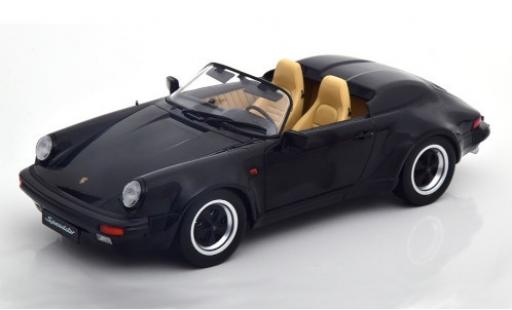 Porsche 930 Speedster 1/18 KK Scale 911 Speedster black 1989 diecast model cars