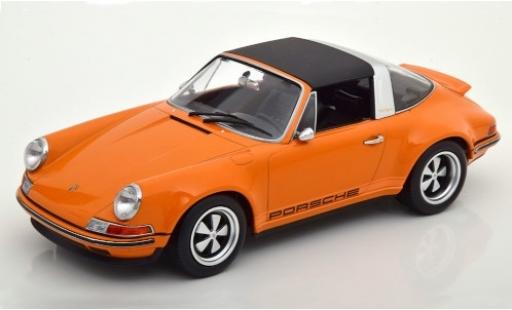 Porsche 911 1/18 KK Scale Targa Singer orange/Dekor Targadach détachable diecast model cars