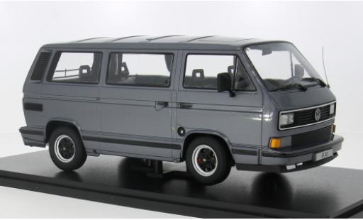 Diecast model cars Volkswagen T3 1/18 KK Scale Porsche B32 auf Basis Bus grau 1984 1:18 Volkswagen T3 1/18 KK Scale Porsche B32 auf Basis Bus grau 1984 1:18 diecast model cars