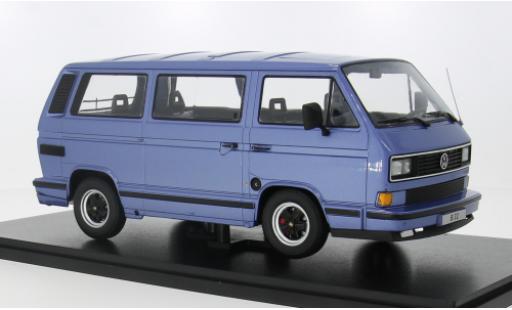 Diecast model cars Volkswagen T3 1/18 KK Scale Porsche B32 auf Basis Bus blau 1984 1:18 Volkswagen T3 1/18 KK Scale Porsche B32 auf Basis Bus blau 1984 1:18 diecast model cars