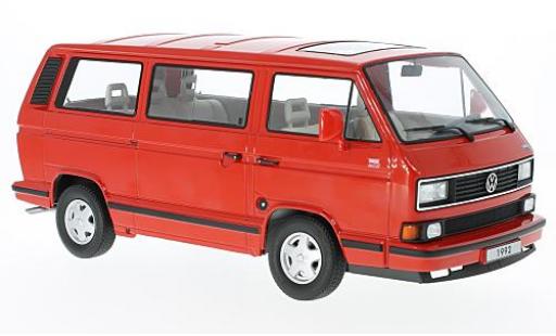 Volkswagen Bulli 1/18 KK Scale T3 Multivan red 1992 diecast model cars