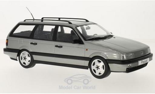 Diecast model cars Volkswagen Passat 1/18 KK Scale (B3) Variant metallic grey 1988 Volkswagen Passat 1/18 KK Scale (B3) Variant metallic grey 1988 diecast model cars