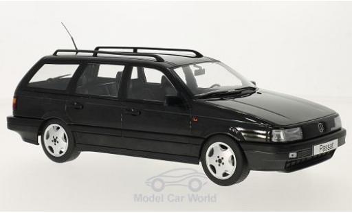 Diecast model cars Volkswagen Passat 1/18 KK Scale (B3) Variant black 1988 Volkswagen Passat 1/18 KK Scale (B3) Variant black 1988 diecast model cars