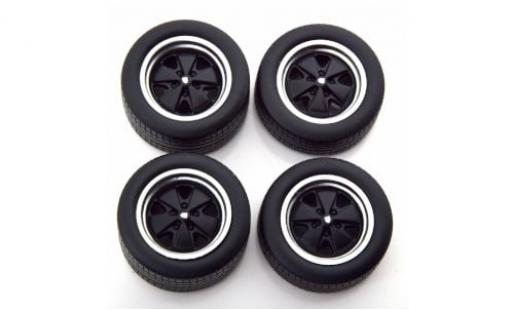 Diecast model cars Porsche 930 Turbo 1/18 KK Scale Zubehör Reifen- und Felgenset: 911  schwarz/silber 1976 1:18 Porsche 930 Turbo 1/18 KK Scale Zubehör Reifen- und Felgenset: 911  schwarz/silber 1976 1:18 diecast model cars