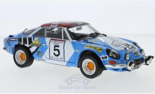 Alpine A110 1/18 Kyosho No.5 Tour de Corse 1973 J.F.Piot/J.De Alexandris diecast model cars