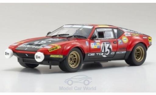 De Tomaso Pantera 1/18 Kyosho No.43 Team Claude Dubois 24h Le Mans 1975 P.Rubens/P.Bozzetto diecast model cars
