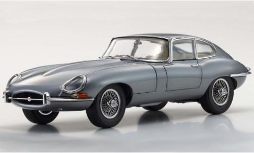 Diecast model cars Jaguar E-Type 1/18 Kyosho Series I metallic grey RHD 1961 Jaguar E-Type 1/18 Kyosho Series I metallic grey RHD 1961 diecast model cars