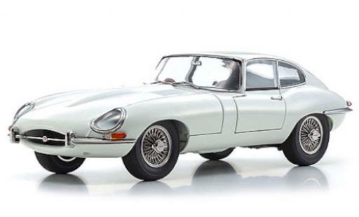 Diecast model cars Jaguar E-Type 1/18 Kyosho Series I white RHD 1961 Jaguar E-Type 1/18 Kyosho Series I white RHD 1961 diecast model cars