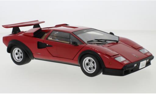 Diecast model cars Lamborghini Countach 1/18 Kyosho Walter Wolf red 1982 Lamborghini Countach 1/18 Kyosho Walter Wolf red 1982 diecast model cars