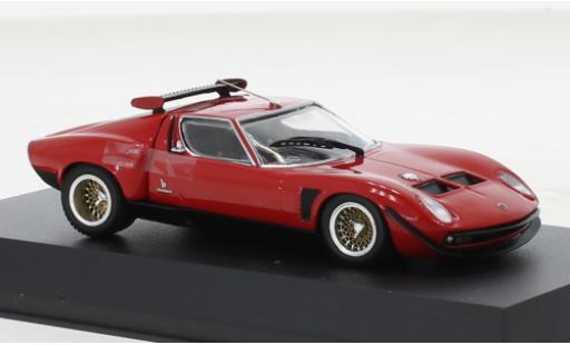 Lamborghini Miura 1/43 Kyosho SVR red/black 1970 diecast model cars