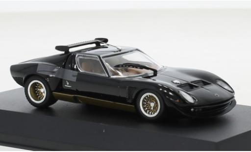 Lamborghini Miura 1/43 Kyosho SVR black/gold 1970 diecast model cars
