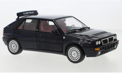 Lancia Delta 1/18 Kyosho HF Integrale Club Italia metallise blue diecast model cars