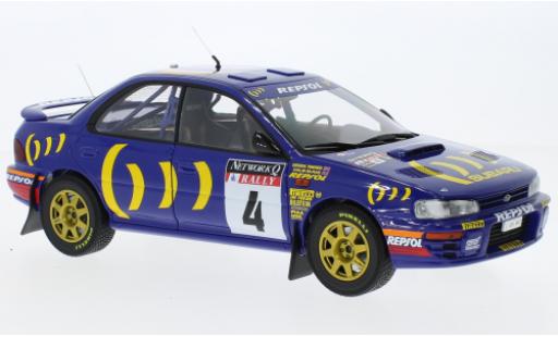 Diecast model cars Subaru Impreza 1/18 Kyosho 555 No.4 Rallye WM RAC Rallye 1994 Subaru Impreza 1/18 Kyosho 555 No.4 Rallye WM RAC Rallye 1994 diecast model cars