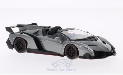 Lamborghini Veneno 1/43 Kyosho Roadster metallic grey/green diecast model cars