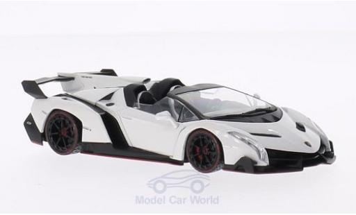 Lamborghini Veneno 1/43 Kyosho Roadster white/red diecast model cars