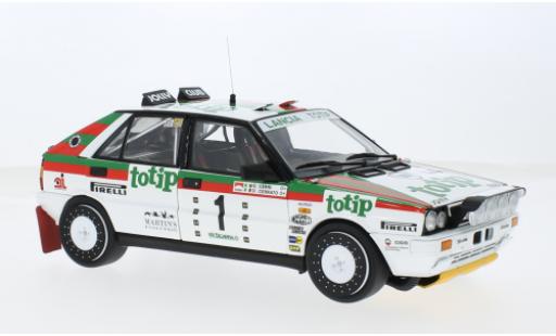 Lancia Delta 1/18 Kyosho HF 4WD No.1 Totip Targa Florio 1987 1:18 diecast model cars