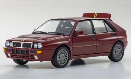 Diecast model cars Lancia Delta 1/18 Kyosho HF Integrale Evoluzione II Edizione Finale red/Dekor 1995 Lancia Delta 1/18 Kyosho HF Integrale Evoluzione II Edizione Finale red/Dekor 1995 diecast model cars