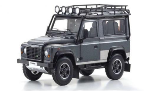Diecast model cars Land Rover Defender 1/18 Kyosho 90 metallic grey Land Rover Defender 1/18 Kyosho 90 metallic grey diecast model cars