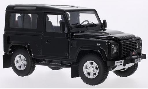 Diecast model cars Land Rover Defender 1/18 Kyosho 90 metallic black Land Rover Defender 1/18 Kyosho 90 metallic black diecast model cars