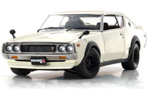 Nissan Skyline 1/18 Kyosho 2000 GT-R (KPGC110) white RHD diecast model cars