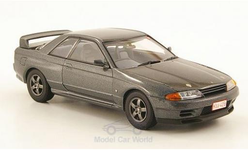 Nissan Skyline 1/43 Kyosho GT-R (BNR 32) metallic grey RHD Nürburgring Test Car diecast model cars