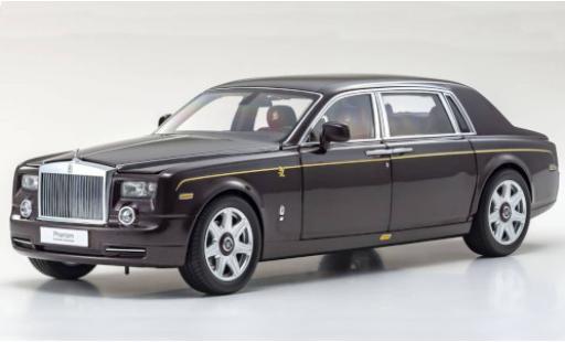 Diecast model cars Rolls Royce Phantom 1/18 Kyosho EWB metallic red 2003 Rolls Royce Phantom 1/18 Kyosho EWB metallic red 2003 diecast model cars