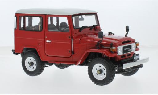 Diecast model cars Toyota Land Cruiser 1/18 Kyosho 40 Van (BJ42V) rot/weiss 1:18 Toyota Land Cruiser 1/18 Kyosho 40 Van (BJ42V) rot/weiss 1:18 diecast model cars