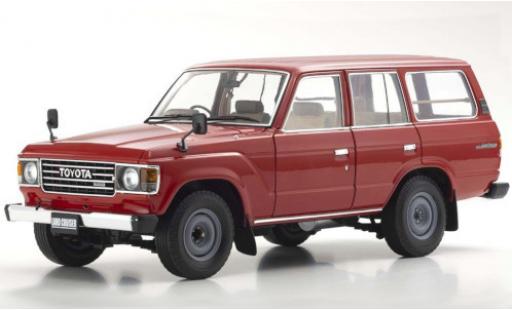Diecast model cars Toyota Land Cruiser 1/18 Kyosho 60 red RHD Toyota Land Cruiser 1/18 Kyosho 60 red RHD diecast model cars