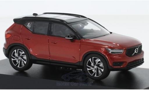 Volvo XC 1/43 Kyosho 40 metallic red diecast model cars