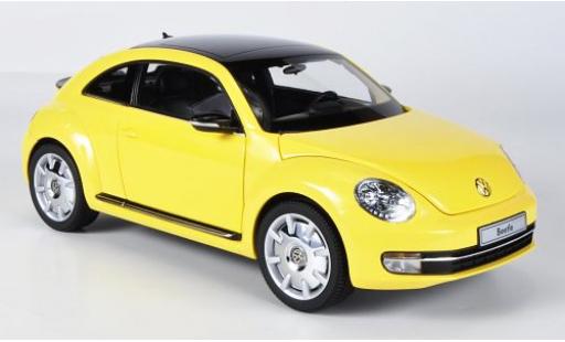Volkswagen Beetle 1/18 Kyosho Coupe yellow diecast model cars
