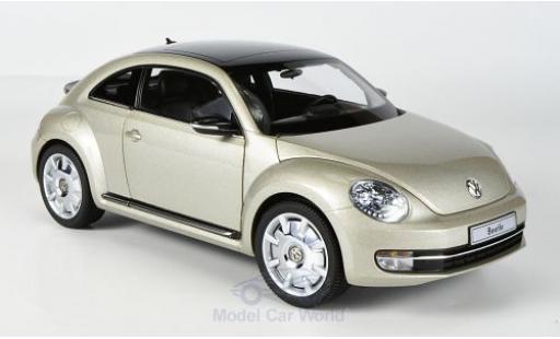 Volkswagen Beetle 1/18 Kyosho Coupe metallic beige 2011 diecast model cars