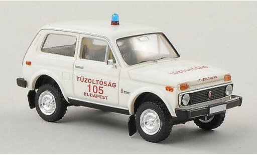 Lada Niva Pompiers 1/87 Brekina Tuzolt?sssg Budapest Fire brigade (HUN) diecast model cars