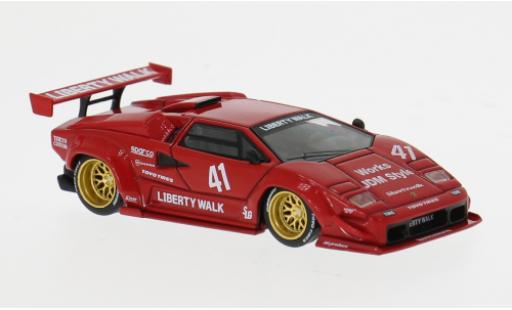 Lamborghini Countach 1/64 Mini GT LB-Works rot 2025 #41 1:64 diecast model cars