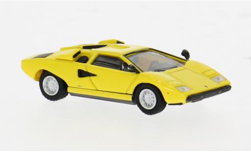 Diecast model cars Lamborghini Countach 1/87 Minichamps LP 40 gelb 1:87 Lamborghini Countach 1/87 Minichamps LP 40 gelb 1:87 diecast model cars