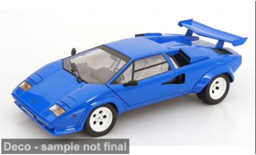Lamborghini Countach 1/12 KK Scale LP 5000S QV blau 1985 1:12 diecast model cars