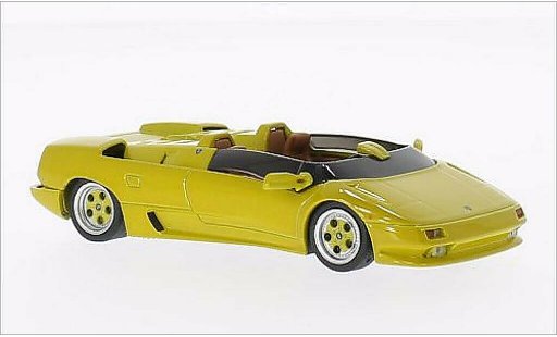 Lamborghini Diablo Roadster 1/43 WhiteBox Prototyp yellow 1992 diecast model cars