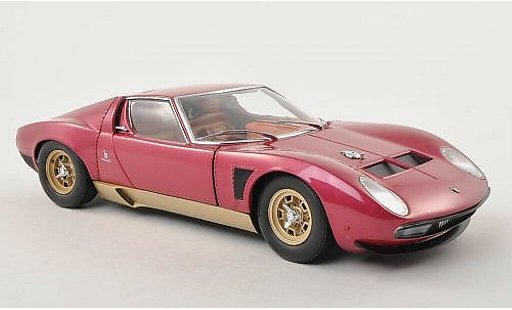 Lamborghini Miura Jota 1/18 Kyosho SVJ purple/gold diecast model cars