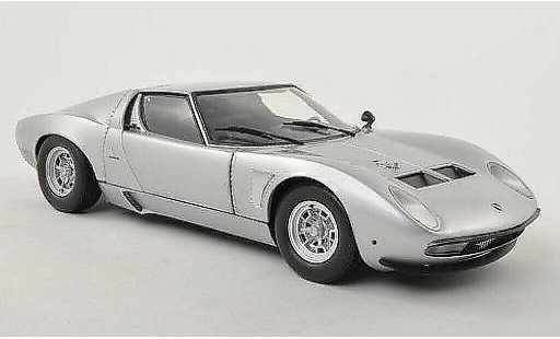 Lamborghini Miura Jota 1/18 Kyosho SVJ grey diecast model cars
