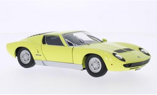 Diecast model cars Lamborghini Miura 1/24 Motormax P400 S gelb 1:24 Lamborghini Miura 1/24 Motormax P400 S gelb 1:24 diecast model cars