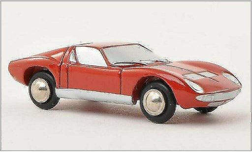 Lamborghini Miura Base 1/90 Schuco red diecast model cars